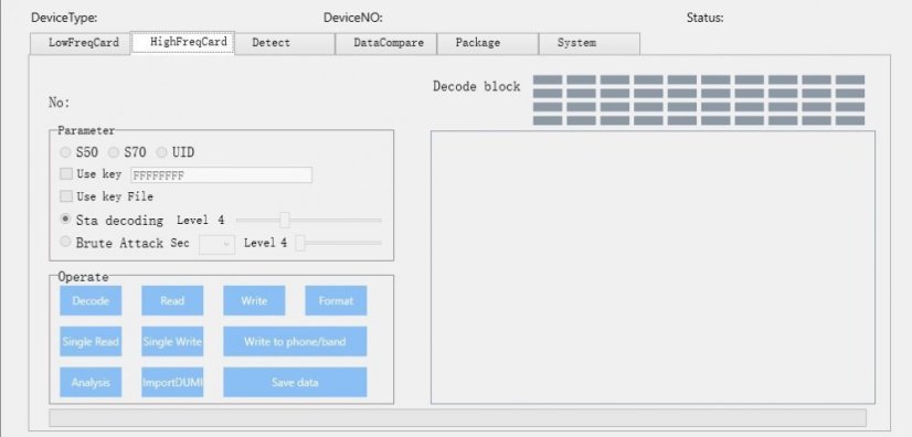 NFC-PM5 USB 13.56 MHz Card Reader and Writer