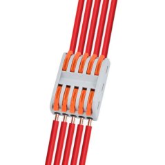 P425 5-Pole Terminal Block with Levers - 50 pcs