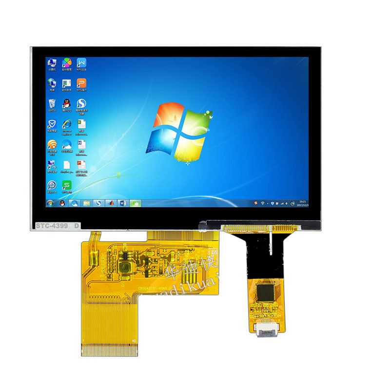 4.3" TFT LCD displej 800x480 s 40pin
