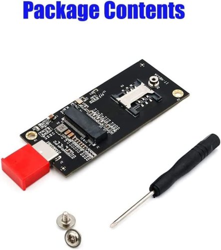 M.2 NGFF Key B na USB 3.0 s 6pinovým SIM slotem