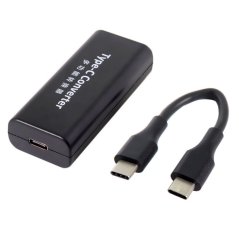 DC 5.5x2.1mm to USB Type-C Adapter