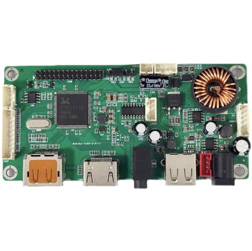 Deska ovládání displeje XY-RL6463_1H1DP1USB_V1.0 RTD2513 DP-HDMI na LVDS