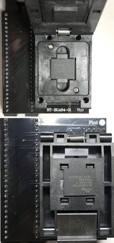 RT-BGA64-01 NOR adaptér pro RT809H programátor
