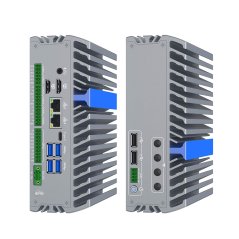 IEXP-522 průmyslový počítač, 2× 2.5G LAN, 6× COM, fanless