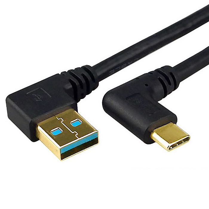 USB-C M - USB 3.0-A M OTG kabel, 0.25m