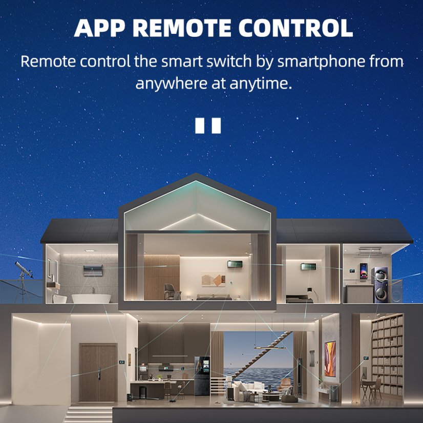 63A 1P+N WIFI Smart Switch a Elektroměr KWh