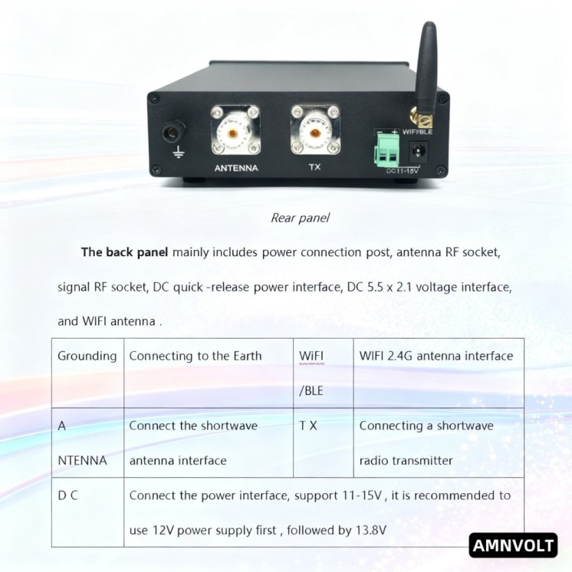 ATR-1000 Univerzálny Anténny Tuner 1.8-30MHz 1000W