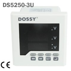 DS5250-3U 220V Digital Three-Phase Voltmeter 80x80mm
