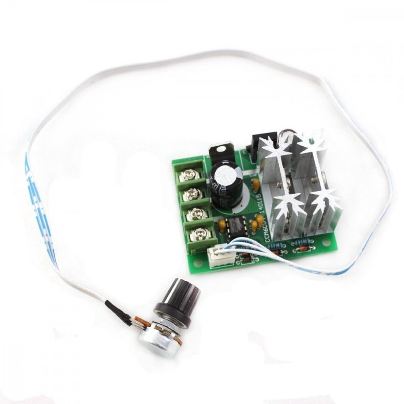 CCM6C PWM 6V-24V 10A Regulátor Otáček pro Stejnosměrné Motory