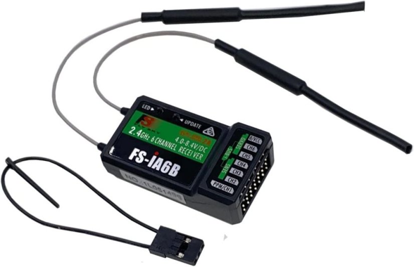 FlySky FS-I6 2.4GHz AFHDS Transmitter with iA6 Receiver - 6CH+