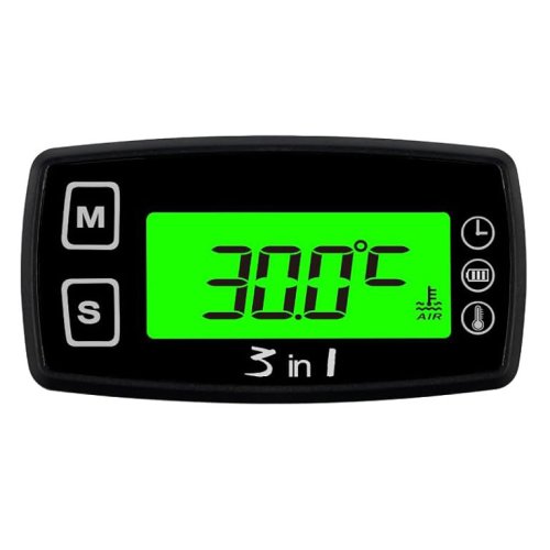 Digitální termometr 3v1 RL-TM005 - přesné měření a ochrana motoru