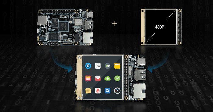 ROC-RK3308-CC 256M/8GB - Čtyřjádrová 64-bit AIoT základní deska