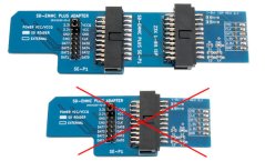Easy Z3X Plus konvertor pro SE-P1 adaptér