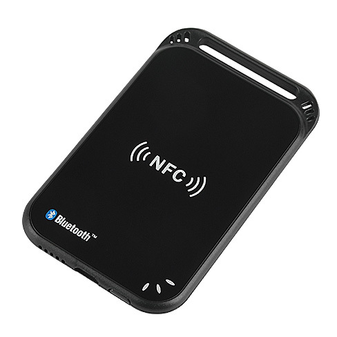 Bezdrátová Bluetooth čtečka UID RFID a NFC karet DK309KB 13.56MHz
