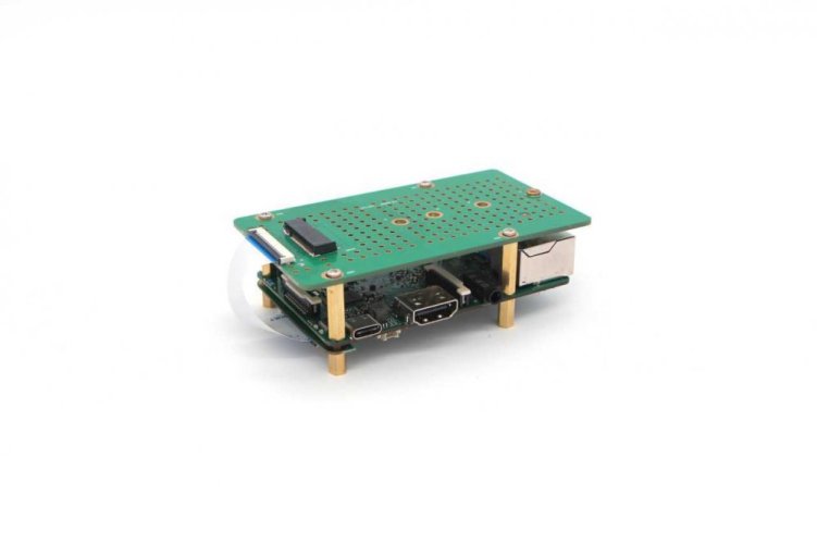 Rozšiřující deska M.2 pro Rock Pi 4 - Snadná montáž SSD