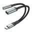 USB-C to 3.5mm Audio & Charging Cable 2-in-1