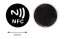 NFC nálepka tag NTAG21x, 25mm, anti-metal