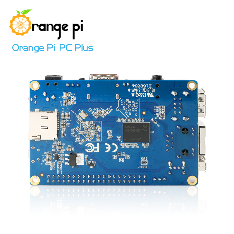 Orange Pi PC Plus H3 - 1.6GHz Quad-core, 1GB RAM Mini PC