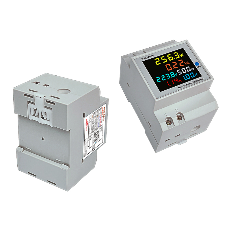 D52-2066 Multifunkční měřič s LCD displejem na DIN lištu AC - Rozsah měření AC napětí: 200-450V