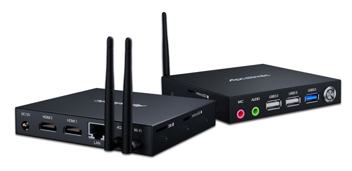 Dot 1 Mini PC s ARM Procesorem Snapdragon 7c - Ultra Kompaktní Výkon - Velikost RAM paměti: 6GB, Kapacita SSD/SD/SDHC/eMMC: 128GB, LTE: LTE Ano