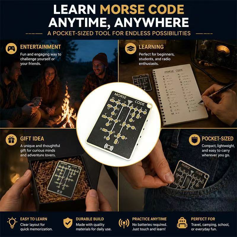 Morseovka Trenér Karta Pro LED Edition