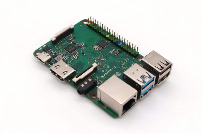 Rock Pi Model A - Single Board Computer with Powerful RK3399 Processor
