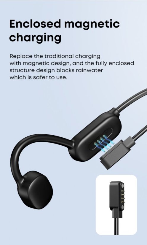 OPENTEC Swim 1: Wireless Open-ear Headphones for Swimming and Sports