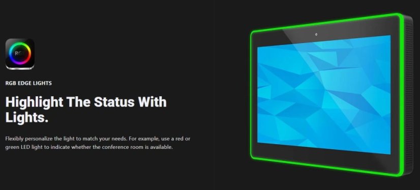 13.3" WF řada 8, průmyslový Android tablet, Edge-Light, dotyk, PoE a VESA