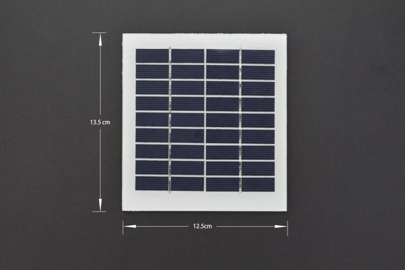 FIT0330 Polykrystalický solární panel 9V/220mA - Výkonný a odolný zdroj energie