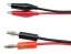 Testovací kabel s krokosvorkami 0.5m
