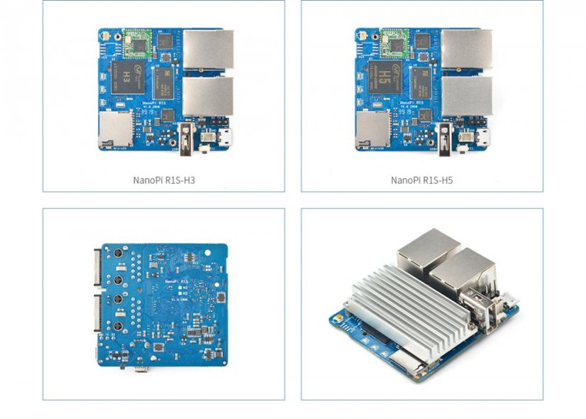 NanoPi R1S H3 - Kompaktní LoT ARM Deska s OpenWrt