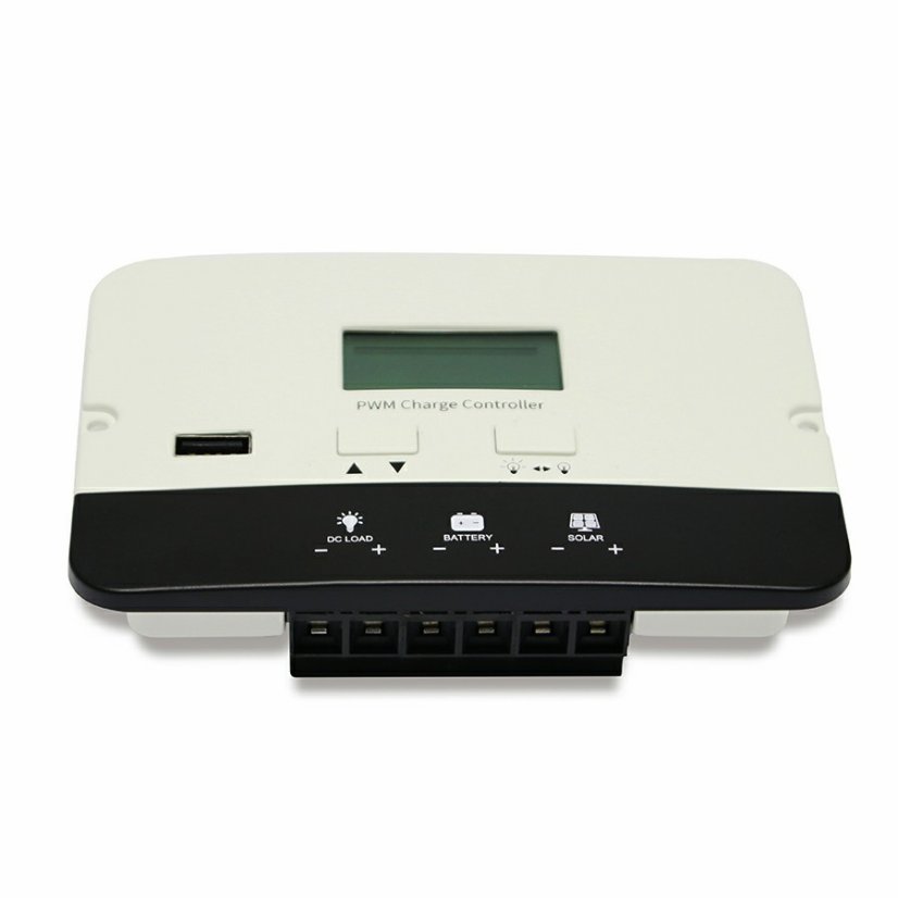 PWM solární regulátor nabíjení 10A pro vestavěnou instalaci 12-24V