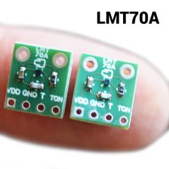 Precision Analog Temperature Sensor LMT70A ±0.05°C - Pair of 2 units