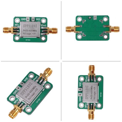 SPF5189 Zesilovač signálu RF 50-4000MHz LNA Deska HF VHF/UHF Ham Radio