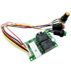 Obousměrný regulátor otáček PWM pro DC motory 6V-28V 3A
