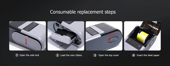 Z401 Kompaktní termotransferová tiskárna pro štítky PP/PET/PVC