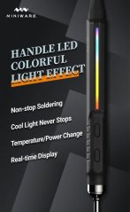 H100 Digitálna Rukoväť Spájkovačky - MINIWARE TS1M RGB