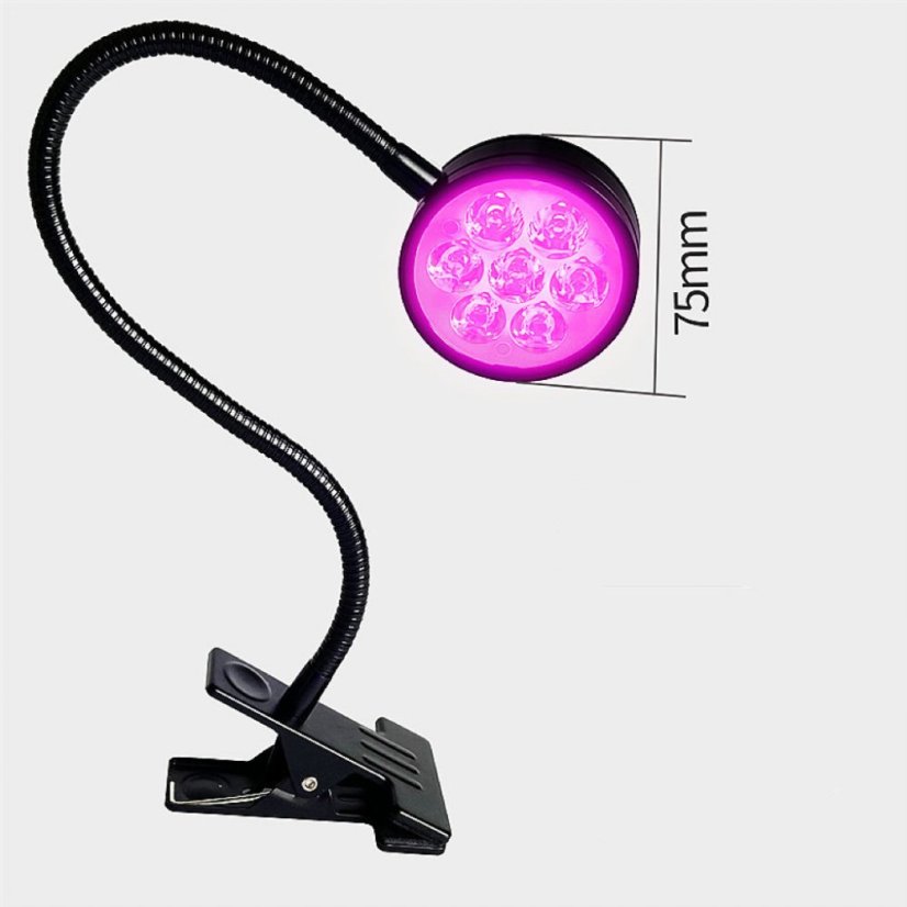 WH7 - 7W, 395nm Desktop UV Lamp for Curing