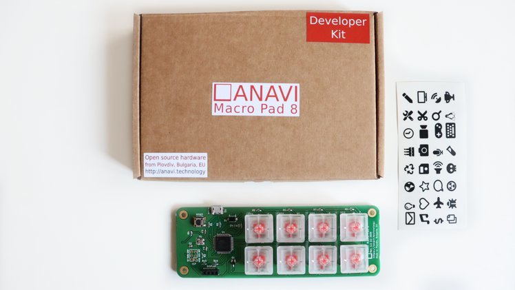 ANAVI Macro Pad 8 Vývojová Sada