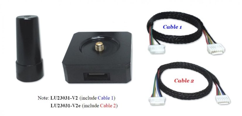 HAWK A1 UAV Dvoufrekvenční GNSS Přijímač
