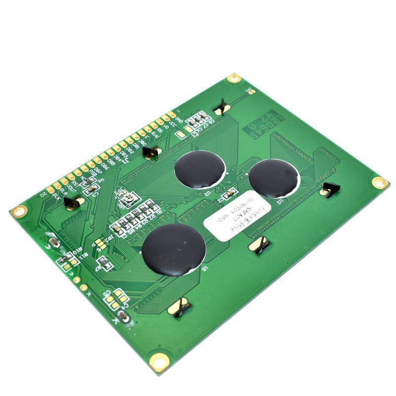 12864B 128x64 LCD Module with Blue-White Backlight