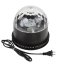 RGB LED Křišťálová koule ES-01 - Otočné Disco Světlo