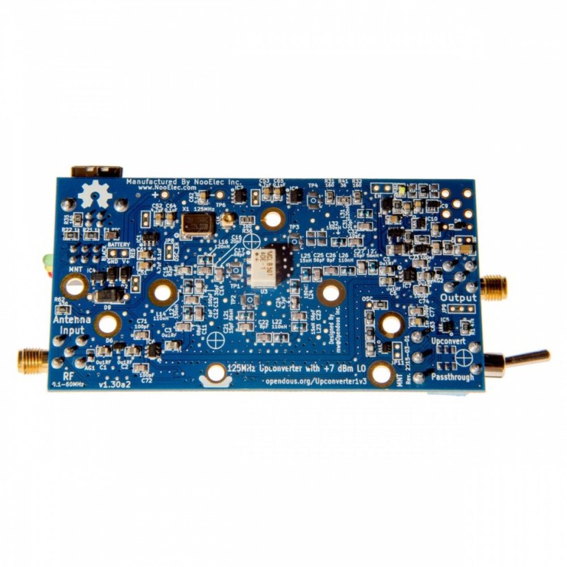 Ham It Up v1.3 - HF Konvertor ve Vysoce Kvalitním Modrém Pouzdru