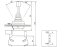 HKD-FW 1 osa 10A Joystick Spínač s Pákovým Ovladačem MONOLEVER SWITCH