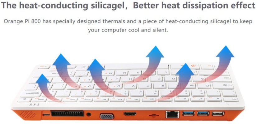 Orange Pi 800 Mini Počítač s Klávesnicí