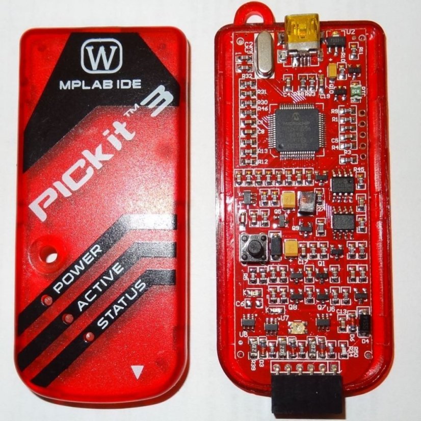 PICkit 3 - Sada programátoru pro Microchip PIC s adaptérem