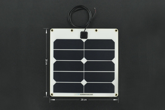 Flexible Monocrystalline Solar Panel 5V/10W - Ideal for Outdoor Activities