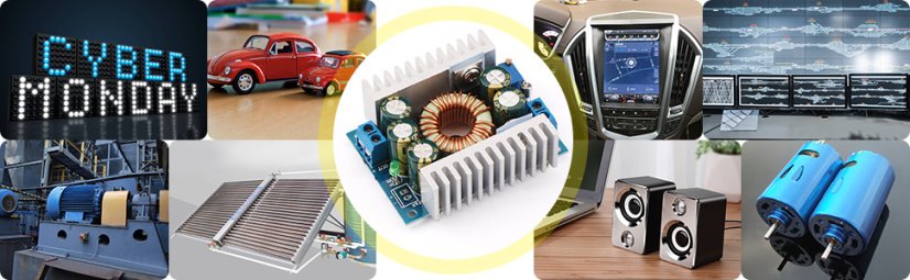 SBT5333 DC-DC Stepdown Menič 4.5-30V > 1.25-30V 100W