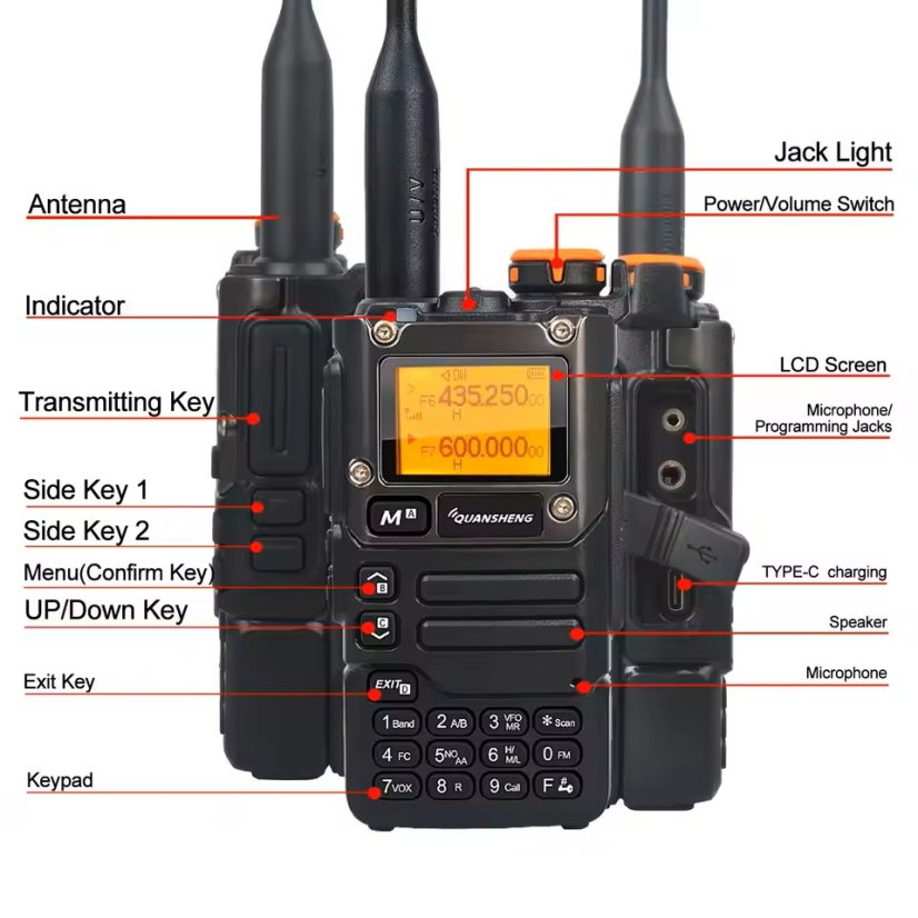 Quansheng UV-K5(8) Handheld Dual Band Radio