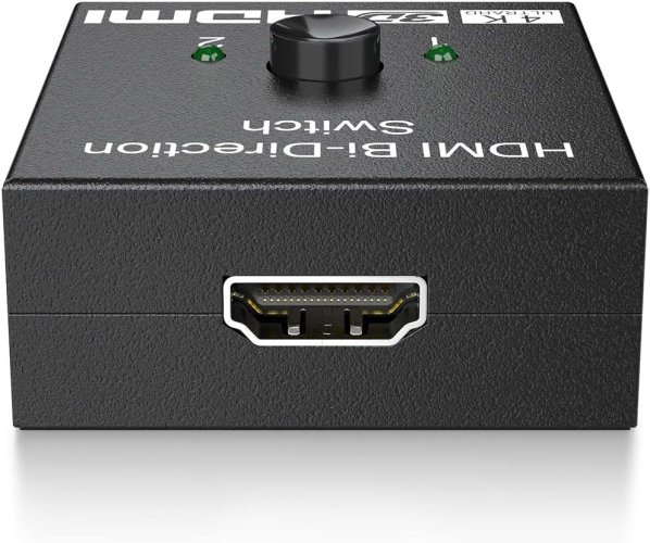 HDMI přepínač 2x1, 4K/UHD